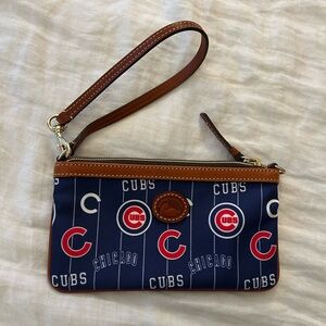 Dooney & Bourke Chicago Cubs Blue Wristlet
